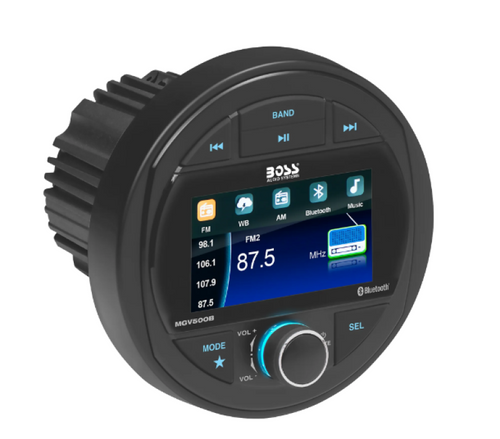 BOSS Audio Systems Marine Gauge Digital Media AM / FM Receiver - MGV500B User 1
