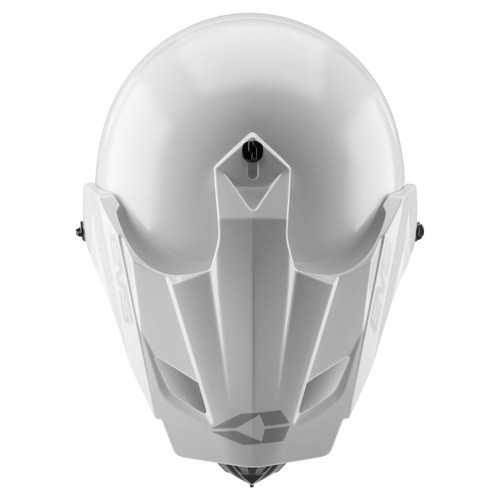 EVS T5 Dual Sport Venture Solid Helmet Visor - White - DSHE18VS-VSW User 1