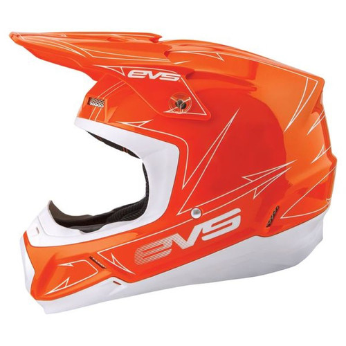 EVS T5 Pinner Helmet Orange/White - XS - H16T5P-OW-XS User 1