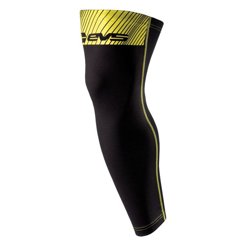 EVS Brace Sleeves Black/Hiviz - Medium - US-HIVIZ-M User 1