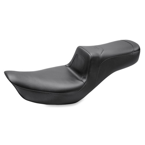 Mustang 06-17 Harley Dyna Squareback 1PC Seat - Black - 75615 User 1