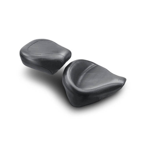 Mustang 00-15 Harley Softail Standard Rear Tire Wide Touring Solo Seat - Black - 76181 User 1