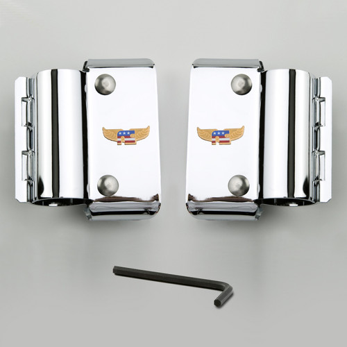 National Cycle 70-22 Harley Davidson FX / XL (39 mm. Forks) Narrow Mount - Chrome - KIT-CHK User 1