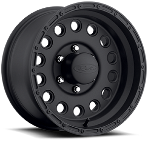 Raceline 887B Rock Crusher 17x9in / 8x165.1 BP / 0mm Offset / 130.81mm Bore - Satin Black Wheel - 887B-79080 Photo - Primary