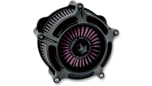 Roland Sands Design Turbine Air Cleaner - Black Ops - 0206-2037-SMB User 1