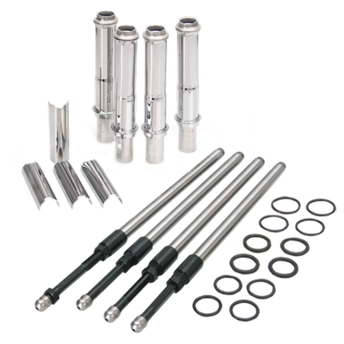 S&S Cycle 1999+ BT Stock Engine Height w/ 4.937in Length Cylinders Adjustable Pushrod Set - 106-6051 User 1