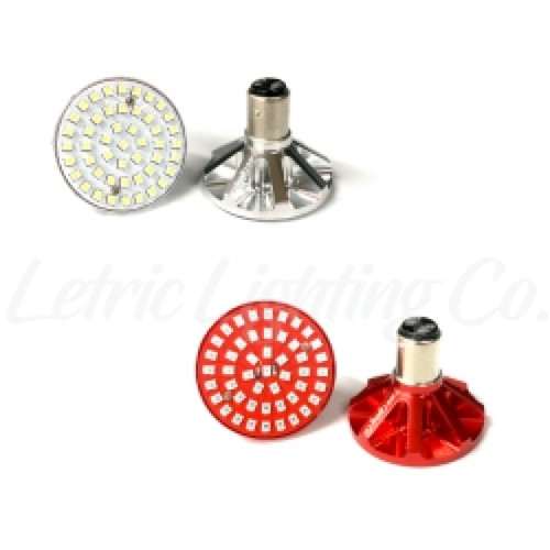 Letric Lighting Premium Front Rear Turn Signal Combot Kit - White/ Amber & Red/Red - LLC-PPBK Photo - Primary