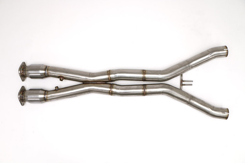 B&B Exhaust Chevy C7 Corvette Stingray ZO6 ZR1 X-Pipe 3″ with Cats (Inc Grand Sport) #FCOR-0635