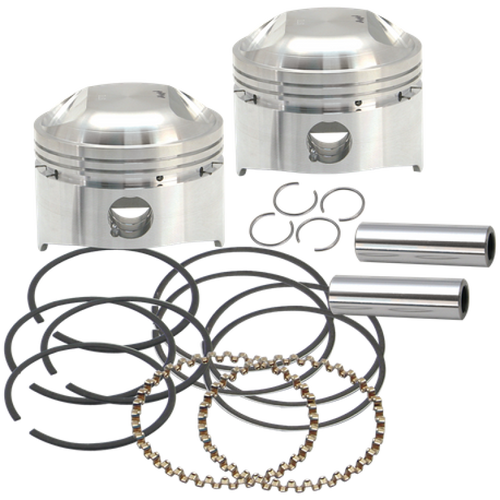 S&S Cycle 79-84 BT 3-1/2in Standard 80in LC Forged Pistons - 106-5511 User 1