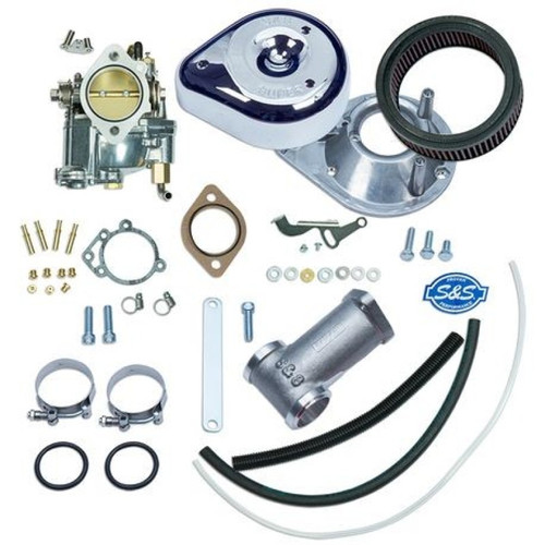 S&S Cycle 55-65 BT Models Super E Carburetor Kit - Standard Tanks - 11-0401 Photo - Primary