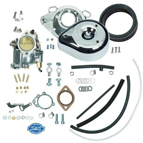 S&S Cycle 93-99 BT Super E Carburetor Kit w/o Manifold & Mounting Hardware - 11-0442 Photo - Primary