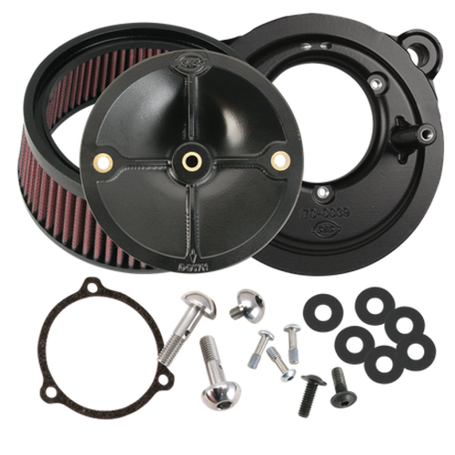 S&S Cycle 2008 Touring Stealth Air Cleaner Kit w/o Cover - 170-0263 User 1