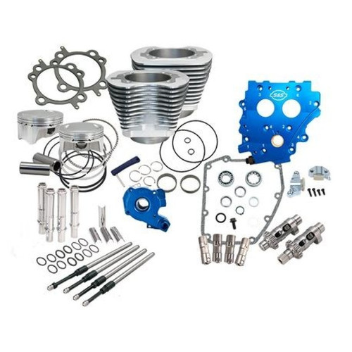 S&S Cycle Power Pack/4in Bore/585CE/Silver/1999-2006 BT except 2006 Dyna - 330-0662 User 1