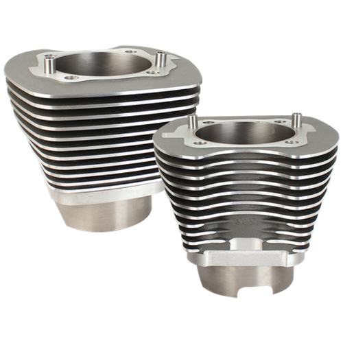 S&S Cycle 07-16 BT 4-1/8in Bore Cylinder Set For 124in & 124in Dish - Stone Gray - 910-0494 User 1