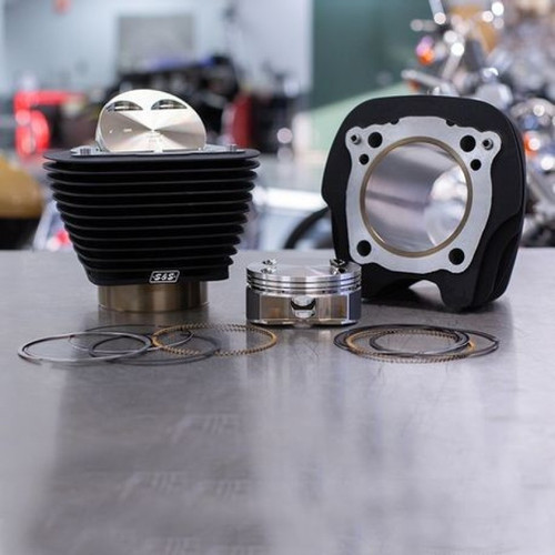 S&S Cylinder/Kit/4.250in Bore/4.840in/4.500in Stroke/920-0140/WBlack no Highlight/2017 M8 - 910-0685 Photo - Primary