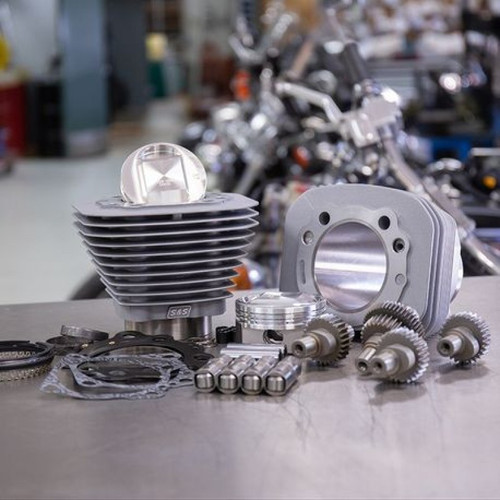S&S Cycle 00-21 Sportster Models 1200cc to 1250cc Hooligan Kit - Silver - 910-0702 Photo - Primary