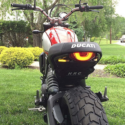 New Rage Cycles 15-17 Ducati Scrambler Classic/Icon/Full Throttle/Urban Enduro Fender Eliminator Kt - ICFU-FE-P Photo - Primary