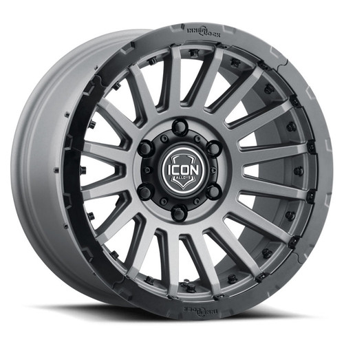 ICON Recon Pro 17x8.5 5 x 150 25mm Offset 5.75in BS Charcoal Wheel - 23617855557CH Photo - Primary