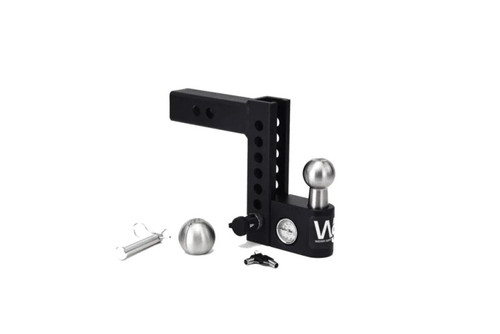 Weigh Safe Aero Hitch 8in Drop Hitch & 2in Shank (10K/12.5K GTWR) - Steel - AWS8-2 User 1