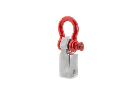 Weigh Safe Towing Recovery - Red Hard Shackle Hitch w/Aluminum Body - WS-HS-R User 1