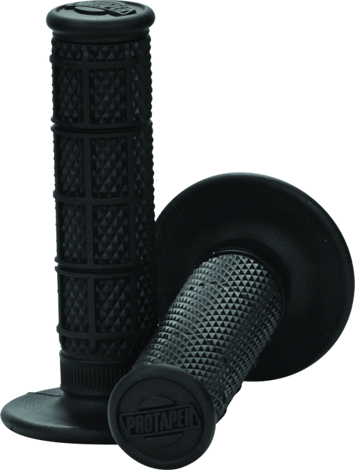 ProTaper 1/3 Waffle Grips - Black - 024031 Photo - Primary