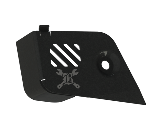 Burly Brand Slash Cut Rear Brake Resevoir Cover - B10-3002B User 1