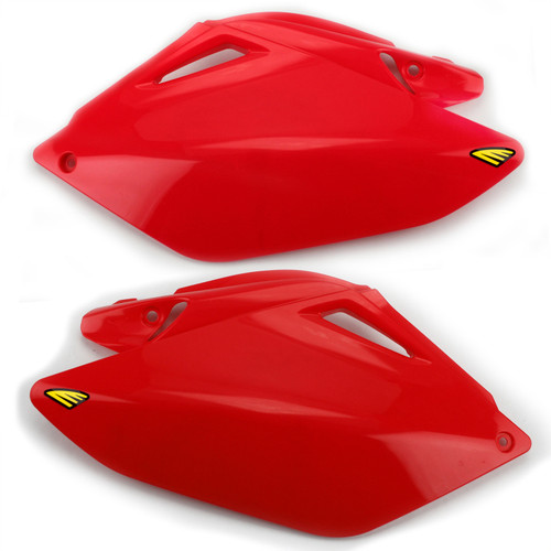 Cycra 07-08 Honda CRF450R Side Number Panels Red - 1CYC-2885-33 Photo - Primary