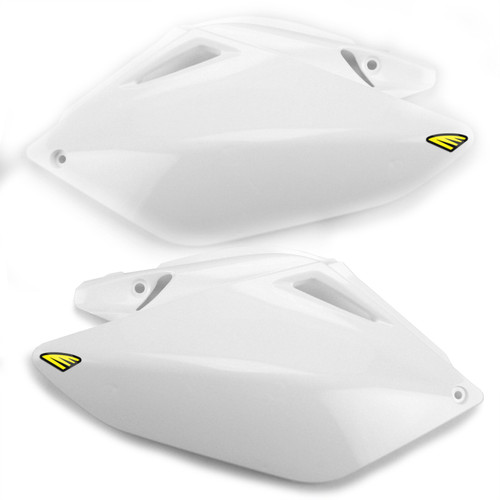 Cycra 07-08 Honda CRF450R Side Number Panels White - 1CYC-2885-42 Photo - Primary