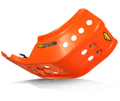 Cycra 13-15 KTM 450-500 SX-F/XC-F/XC-W/EXC-F/XC-W Full Armor Skid Plate Orange - 1CYC-6214-22 Photo - Primary