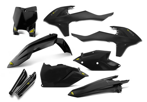 Cycra 16-18 KTM 125-450 SX/XC/SX-F/XC-F Powerflow Body Kit Black - 1CYC-9317-12 Photo - Primary