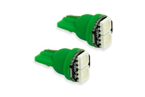 Diode Dynamics 194 LED Bulb SMD2 LED - Green (Pair) - DD0034P Photo - Primary