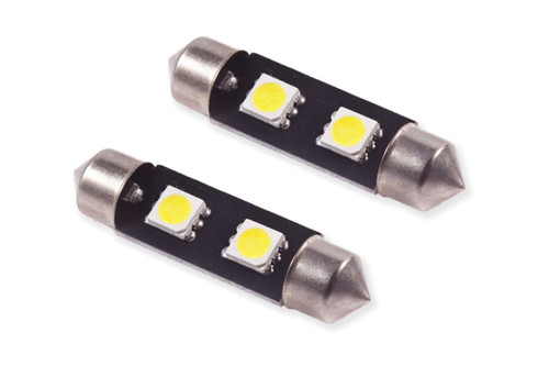 Diode Dynamics 39mm SMF2 LED Bulb - Cool - White (Pair) - DD0092P Photo - Primary