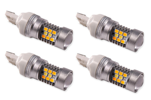 Diode Dynamics 7443 LED Bulb HP24 LED - Cool - White Switchback Set of 4 - DD0110Q Photo - Primary