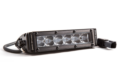 Diode Dynamics 6 In LED Light Bar Single Row Straight SS6 - White Driving Light Bar (Single) - DD5014S Photo - Primary