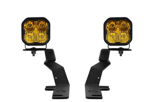 Diode Dynamics 15-20 Ford F-150/Raptor Sport SS3 LED Ditch Light Kit - Yellow Combo - DD6568 Photo - Primary