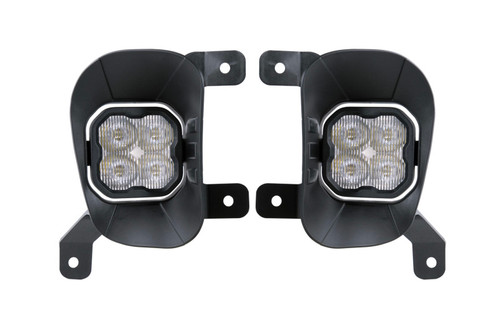 Diode Dynamics SS3 Pro Type Ram Vert Kit ABL - White SAE Fog - DD7087 Photo - Primary