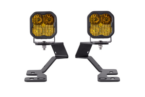 Diode Dynamics 2021 Ford Bronco SS3 LED Ditch Light Kit - Sport Yellow Pro Combo - DD7141 Photo - Primary