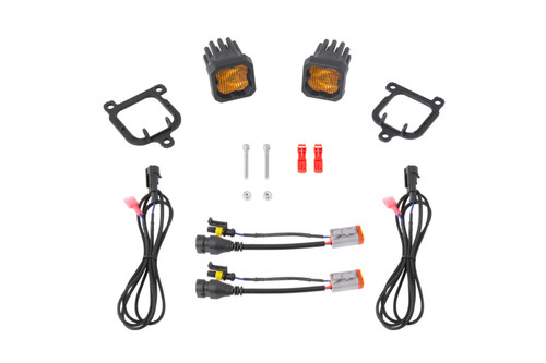 Diode Dynamics SSC1 Type FBS LED Fog Light Kit - Yellow SAE Fog - DD7175 Photo - Primary