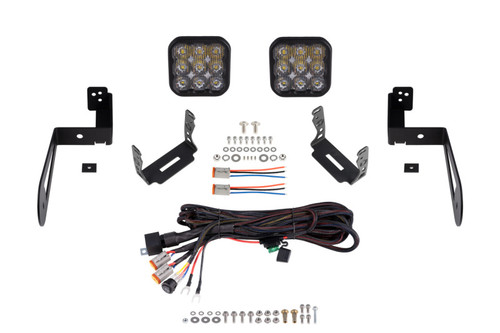 Diode Dynamics Jeep JK SS5 CrossLink Bumper Lightbar Kit Pro Driving - DD7277 Photo - Primary