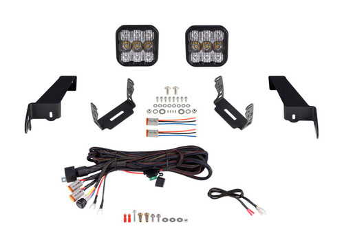 Diode Dynamics Jeep JL SS5 CrossLink Bumper Lightbar Kit Pro Combo - DD7279 Photo - Primary