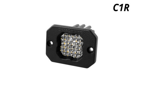 Diode Dynamics Stage Series C1R - White Flood Flush Mount LED Pod (one) - DD7427S Photo - Primary