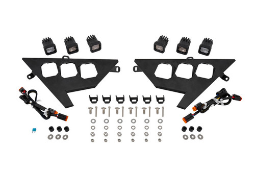 Diode Dynamics 20-Present Polaris RZR C1 Headlamp Kit Sport - White ABL (Pair) - DD7645 Photo - Primary