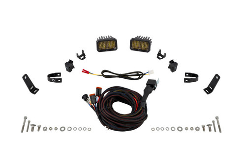 Diode Dynamics Stage Series 1 In Roll Bar Chase Light Kit SSC2 Sport - Yellow (Pair) - DD7724 Photo - Primary