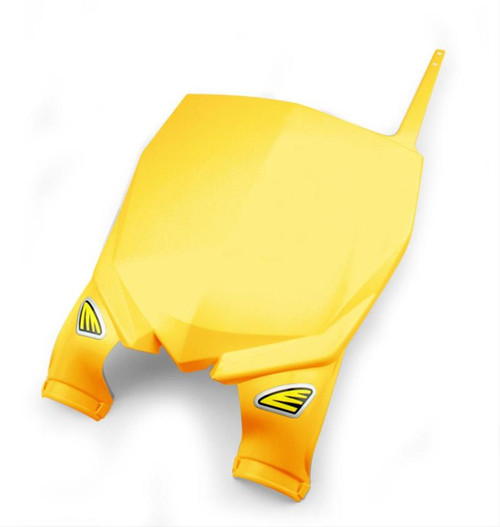 Cycra 10-17 Yamaha YZ450F /10-18 YZ250F/15-20 YZ125/250 Stadium Front Plate Light Yellow - 1CYC-0990-66 Photo - Primary