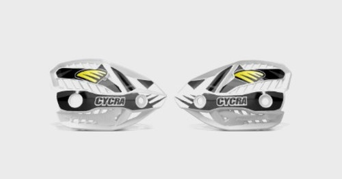 Cycra 2019 Enduro Handshield Set - White - 1CYC-1028-42 User 1