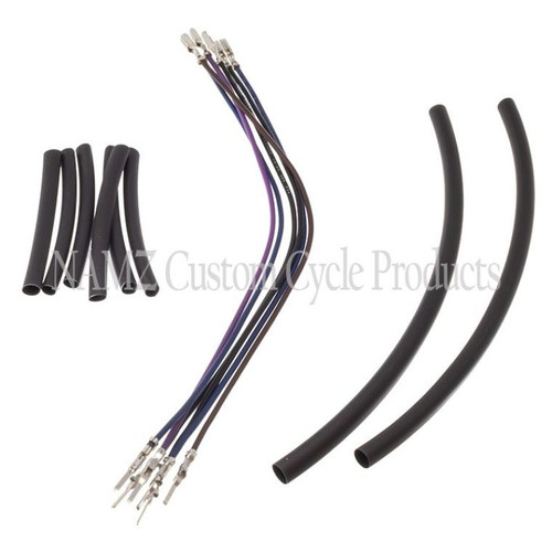 NAMZ 96-15 V-Twin Sportser/Dyna/Softail Models Front Turn Signal Extension 8in. - NTSH-X08 Photo - Primary