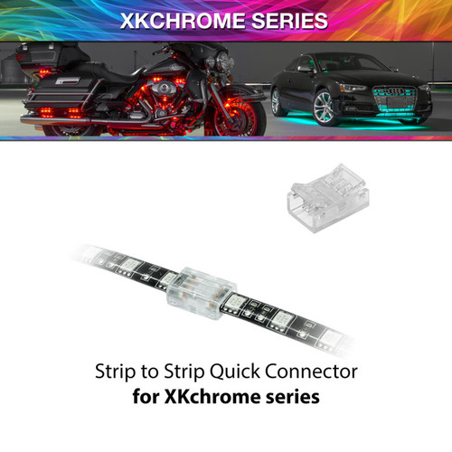 XK Glow 4 Pin Quick Connector- Strip to Strip XKchrome - XK-4P-CNT-SS User 1