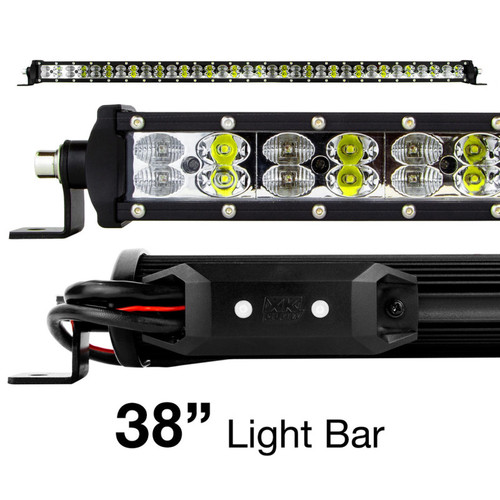 XK Glow RGBW Light Bar High Power Offroad Work/Hunting Light w/ Bluetooth Controller 38In - XK-BAR-38 User 1