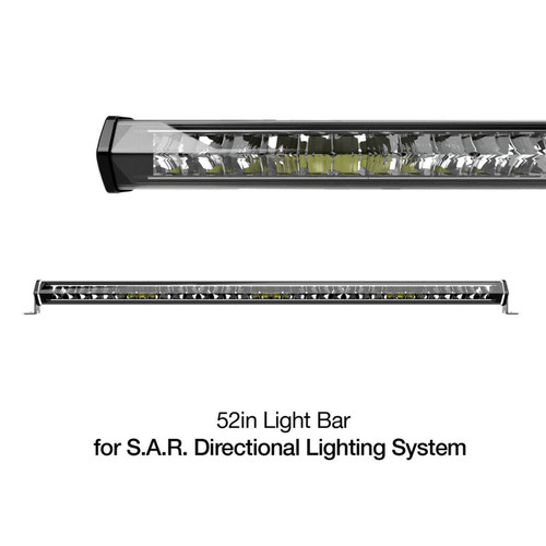 XK Glow White Housing SAR Light Bar - Emergency Search and Rescue Light 52In - XK-SAR-3W User 1