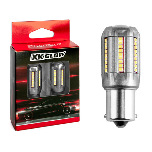 XK Glow 2pc Red 1156 Auto Bulb - XK1156-R User 1